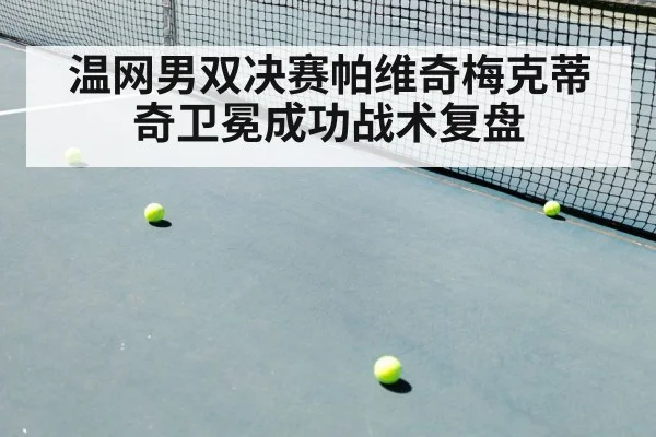 温网男双决赛帕维奇梅克蒂奇卫冕成功战术复盘